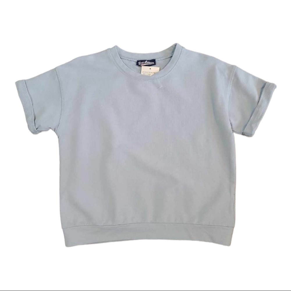 FRESHMAN Light Blue T-Shirt Sweatshirt Size XL